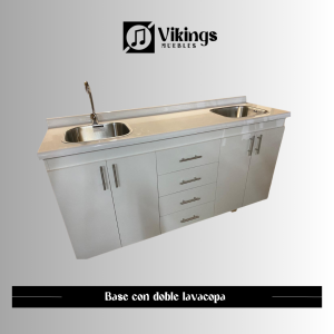Base con Doble Lavacopa