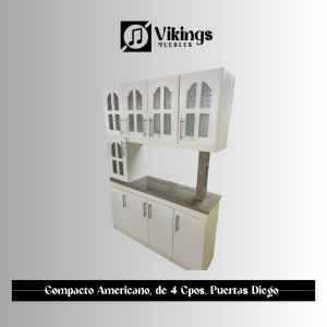 Compacto Americano Cuatros Cuerpos Puertas Diego