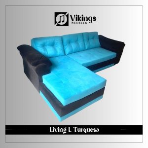 LIVING L TURQUESA