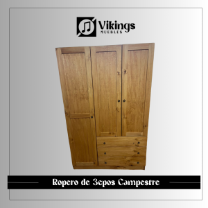 Ropero Tres Cuerpos Campestre