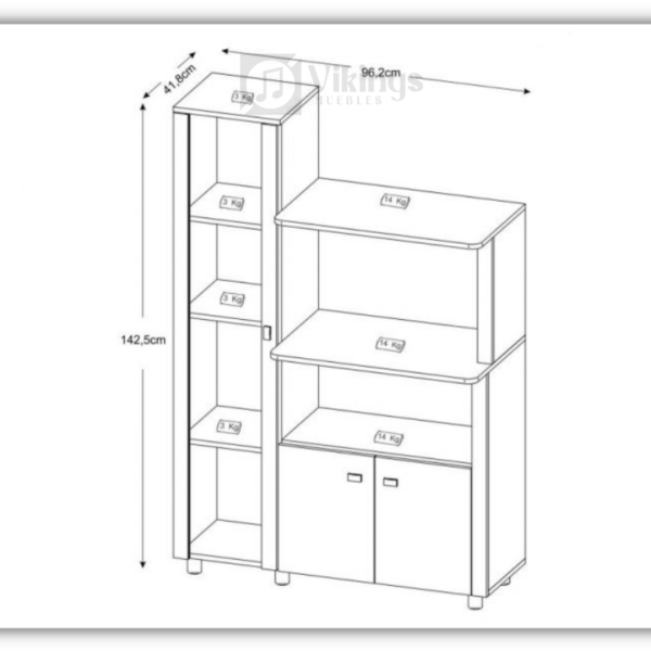 Mueble Cocina Vidrio - Imagen 2