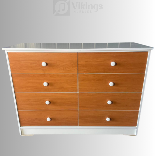 Cómoda Vikings Bicolor Blanco Peral - Imagen 2