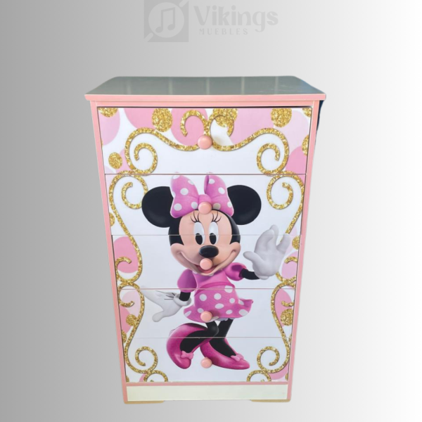 Cajonera Infantil Diseño Minnie Mouse