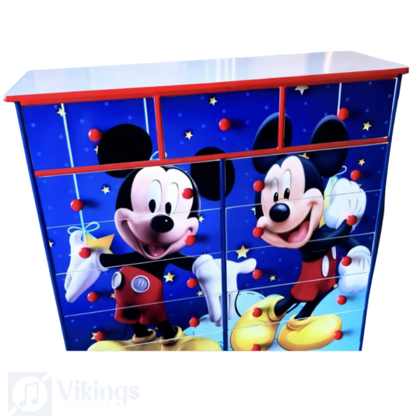 Comoda Once Infantil Diseño Mickey Mouse - Imagen 4