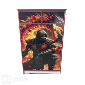 Comoda Siete Infantil Diseño Mortal Kombat