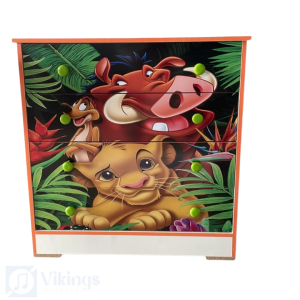 Comoda Cuatro Infantil Diseño Rey León