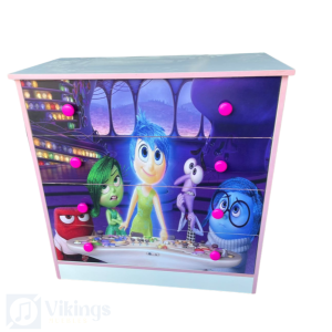 Comoda Cuatro Infantil Diseño Intensamente