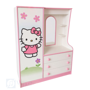 Ropero Infantil 3 en 1 Diseño Hello Kitty